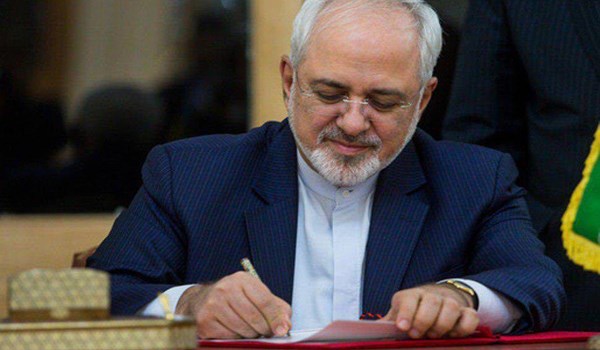 Iranian Foreign Minister Mohammad Javad Zarif announces his resignation via Ingram 102622019_efgewgf