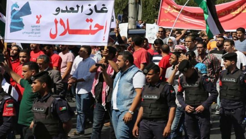 Protests in Jordan over $ 10 billion gas deal with Israel 112332019_2310847813b9ef1b6c90a8e1021e42a004dcd84ff