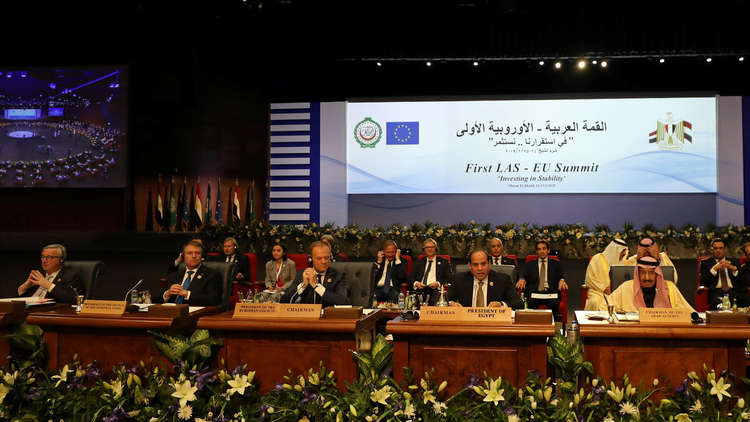Arab-European summit in Cairo early next week 122522019_5c73dedfd43750935a8b45e8