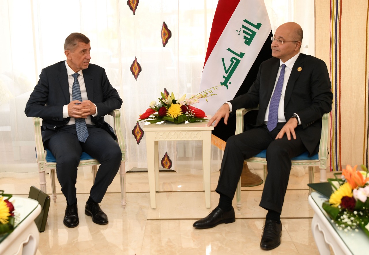 Saleh meets the Czech prime minister .. and the development of infrastructure at the negotiating table 132422019_740d9a0e-0a2d-439d-a369-2cd3bf1af043