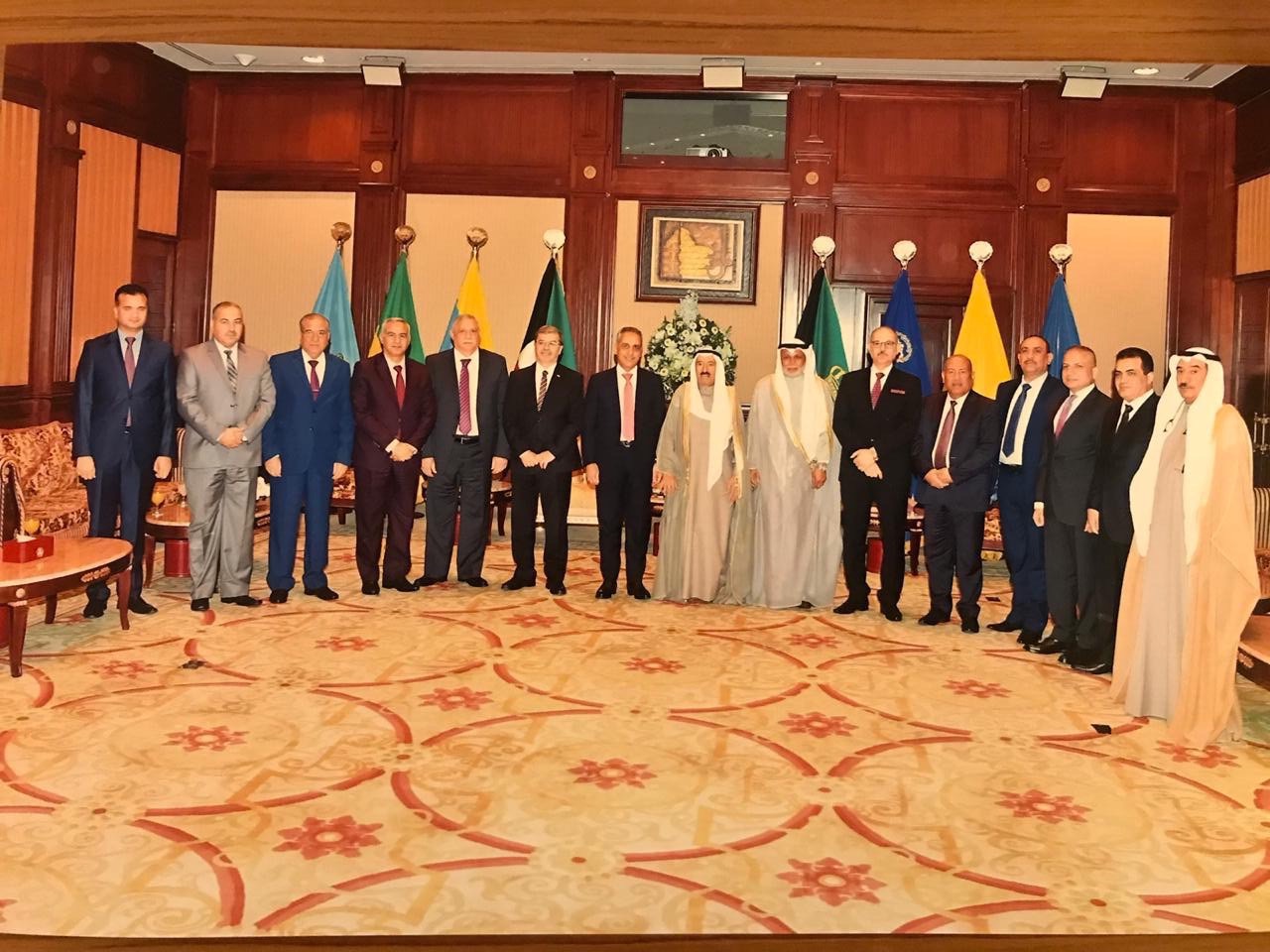 After the meeting with the Speaker of the National Assembly .. The Iraqi judicial delegation meets with the Amir of Kuwait 1328112018_a4d84057-7b42-4566-8ac1-ada82ca8e491