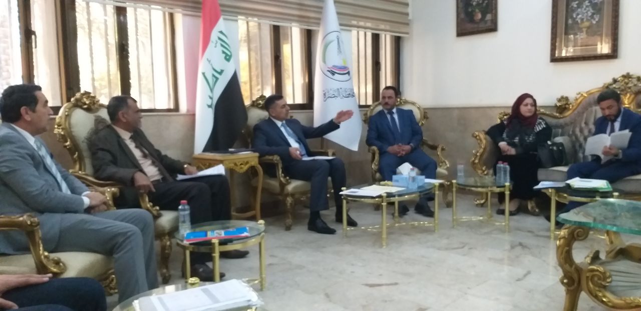 Governor of Basra announces the launch of 2000 degrees of compensatory jobs for the province's education 1416122018_304f2e0e-5200-4277-aa31-bc4f98fd7a9c