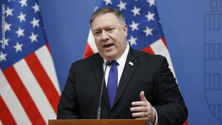 Pompeo - We will continue to support the sovereignty of Iraq