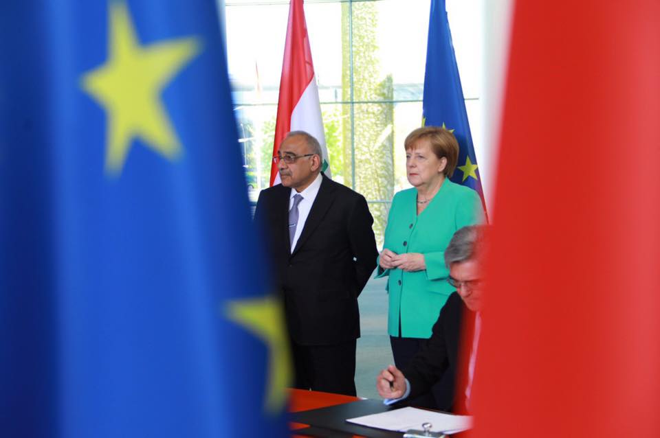 Prime Minister Abd Al-Mahdi holds talks with German Chancellor 153042019_289734656