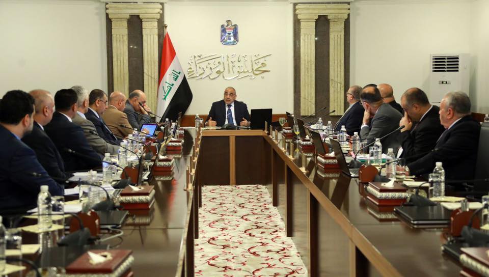 The Council of Ministers holds its meeting under the chairmanship of Abdul Mahdi 15942019_56723884_2410999478964578_6094476980055441408_n