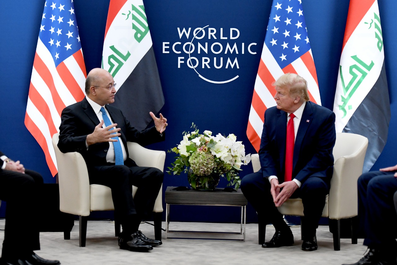The White House - Trump and Saleh agreed to continue the US-Iraqi security partnership