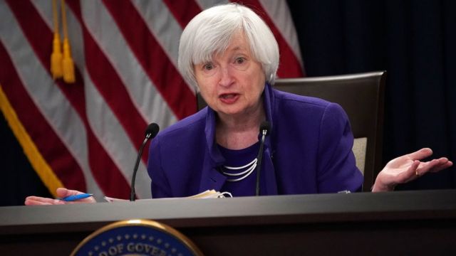 Janet Yellen: There is no federal bailout for Silicon Valley 171232023__116666847_janet-yellen2