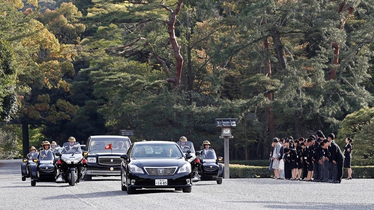 Trump is the first foreign guest to Japan after the inauguration of the new emperor 61942019_5cb96044d4375059758b4572