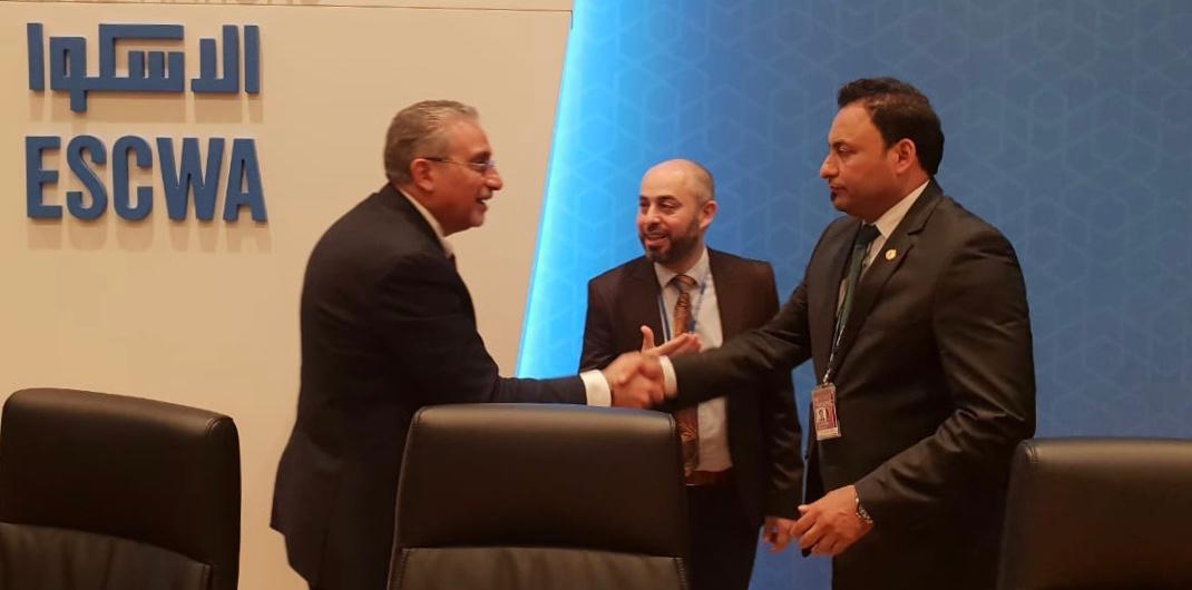 Arab - Al-Kaabi stresses the need to strengthen the role of Arab Parliaments in the 2030 Sustainable Develo 82712019_3bfc2600-cddb-42a7-865d-8a2d6b94ca47