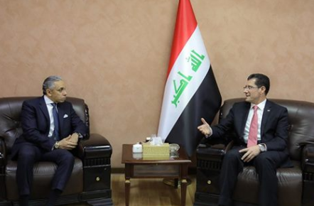 Iraq and Egypt discuss development of joint economic and development relations 93042019_7575675687